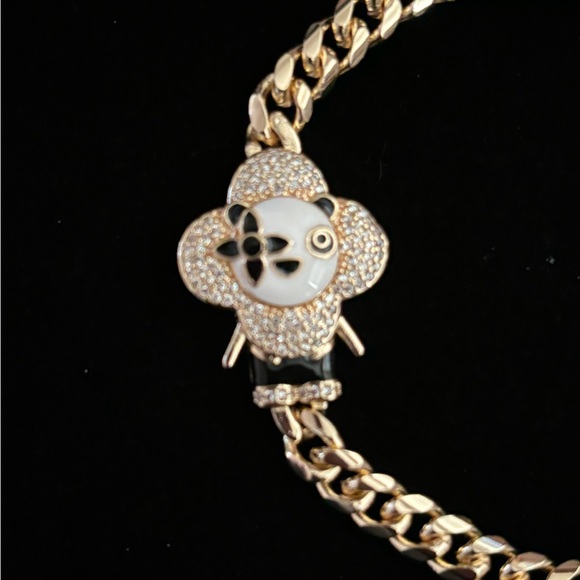 14K Gold Plated doll bracelet - Picture 2 of 5